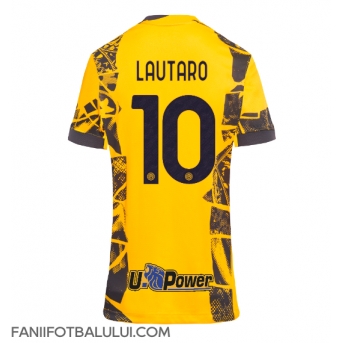 Inter Milan Lautaro Martinez #10 Tricou Fotbal Replică 2024-25 Femei Treilea